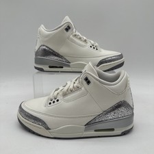 Nike Women's Size 7 Air Jordan 3 Retro (CK9246 100) Sneaker White Basketball