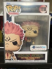 Funko Pop Jujutsu Kaisen Ryomen Sukuna Double-Sided Galactic Toys Exclusive