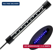 Aquarium Light Blue LED Submersible USB Fish Tank Light Waterproof 7 Inch for