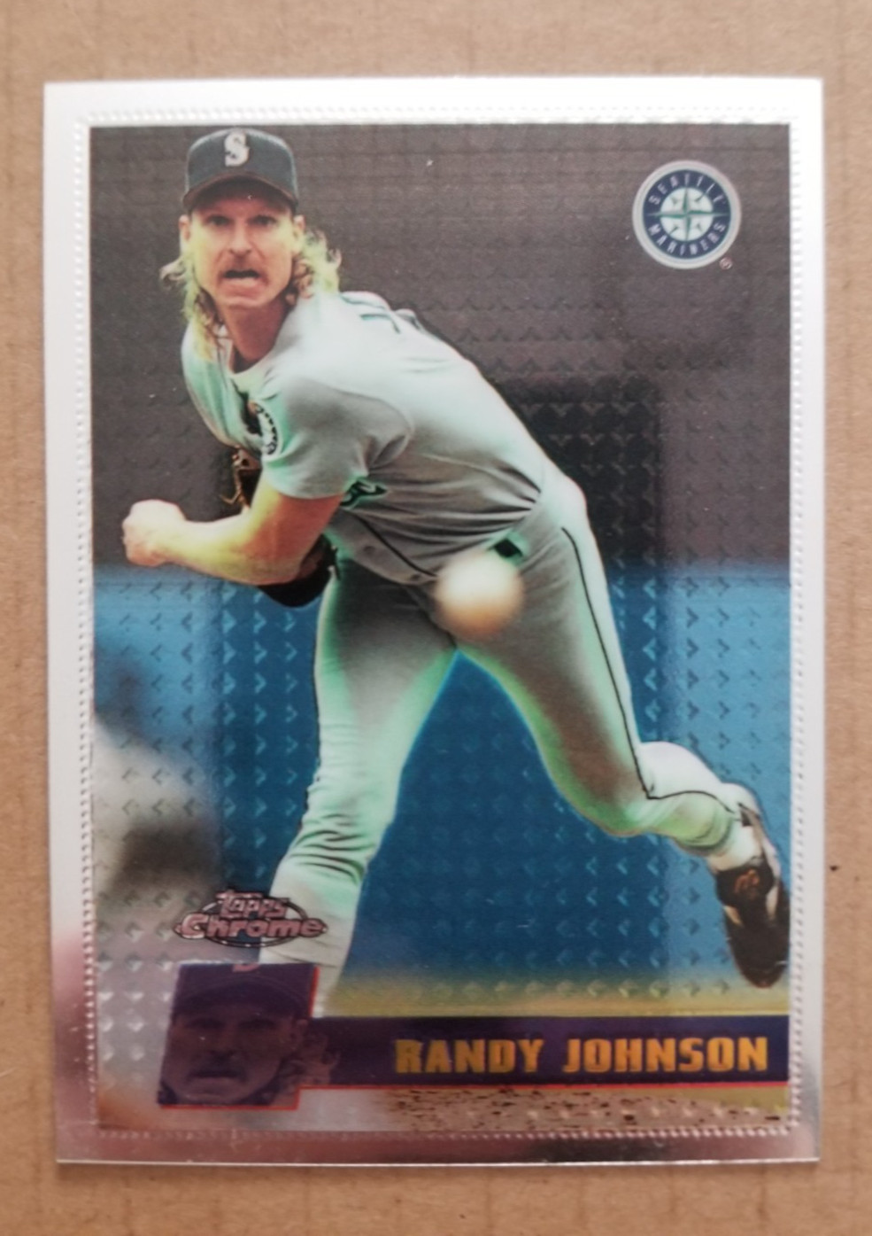 Randy Johnson 1996 Topps Chrome #43