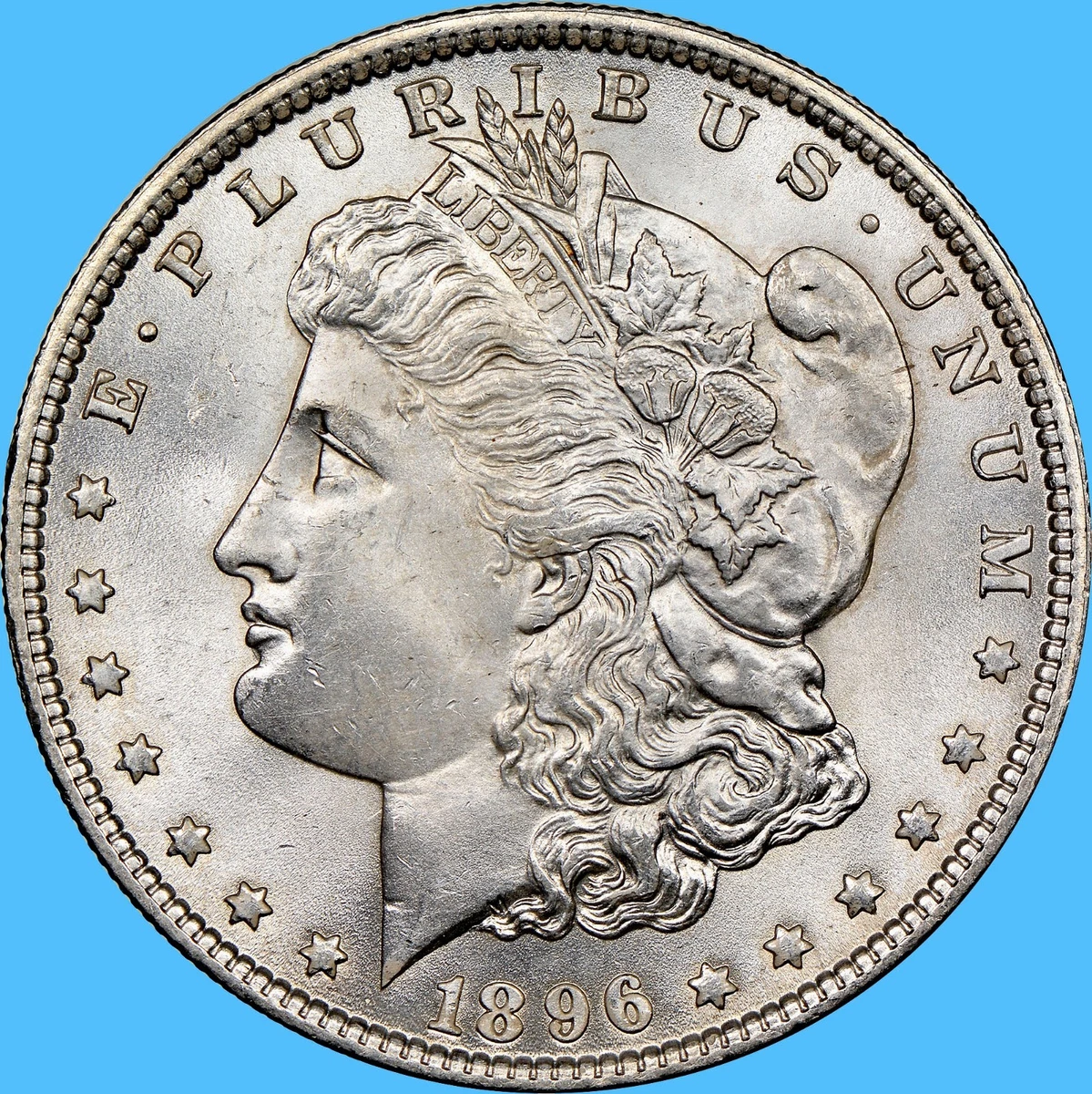 1896-O MORGAN DOLLAR SUPERB GEM BU Sold At Auction On 6th June | Silver - Foto 4