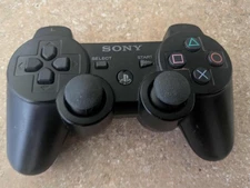 Authentic Sony Playstation 3 PS3 Genuine OEM Dualshock Ps3 Black Controller