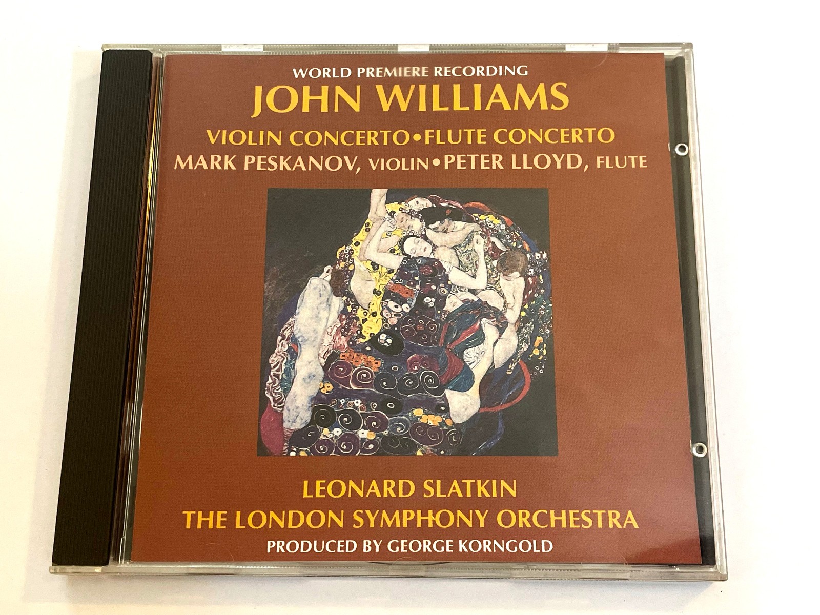 John Williams - Violin Concerto & Flute Concerto (CD 1983) Leonar Slatkin