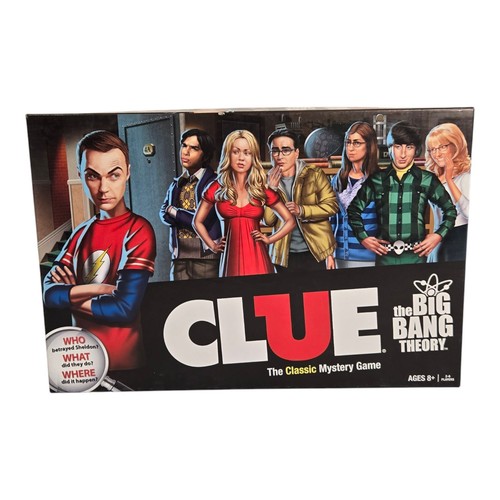 CLUE The Big Bang Theory Edition Board Game 2013 VGC **COMPLETE** - Picture 2 of 10