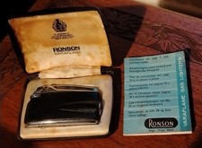 Ronson Varaflame Gas Lighter  - Boxed