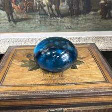 old sulfide paperweight paper press