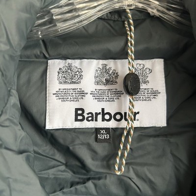 BARBOUR Jacket Kids XL 12/13 Puffer Full Zip Unisex Winter Ski | eBay