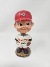 1967 Sports Specialties Vintage BobbleHead Washington Senators Gold Base BUF