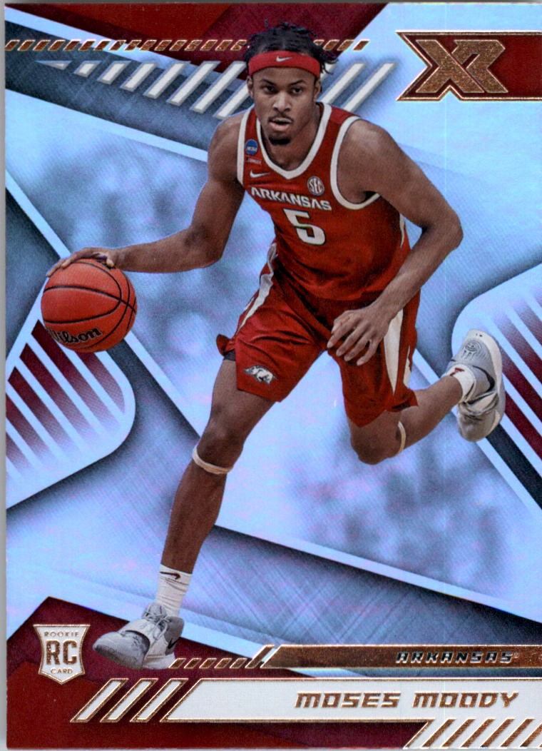 2021-22 Panini Chronicles Draft Picks #171 Moses Moody XR - BSK