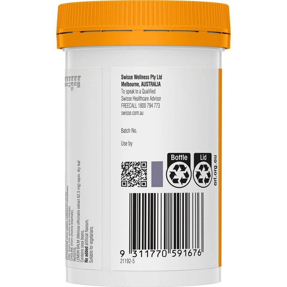 Swisse Ultiboost Mega B+ Tabletas Paquete de 60 Foto 3 de 3