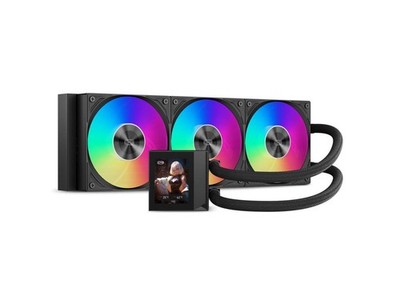 PCCOOLER CPS DC360 Pro ARGB Display AIO CPU Liquid Cooler, 360mm Radiator, 310W