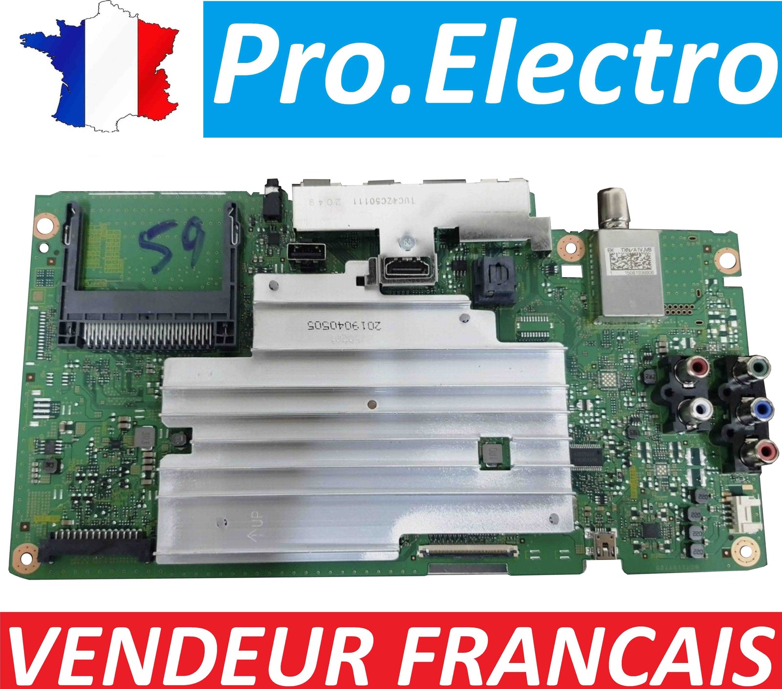 Carte principale TNP4G645 avec ports HDMI stables pour TV Panasonic