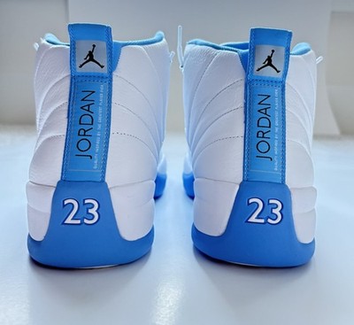 Size 14 - Air Jordan 12 Retro Grey University Blue for sale online