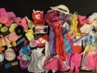 Lot Of Vintage Miscellaneous Barbie Doll Clothes And Accessories
