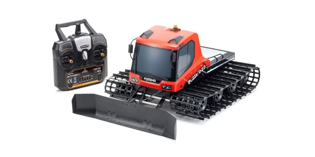 未使用 京商 BLIZZARD 2.0 フルセット　除雪ラジコン RC】GEKI RC 2026年 2月 雪ラジコン 京商ブリザード 除雪風景の