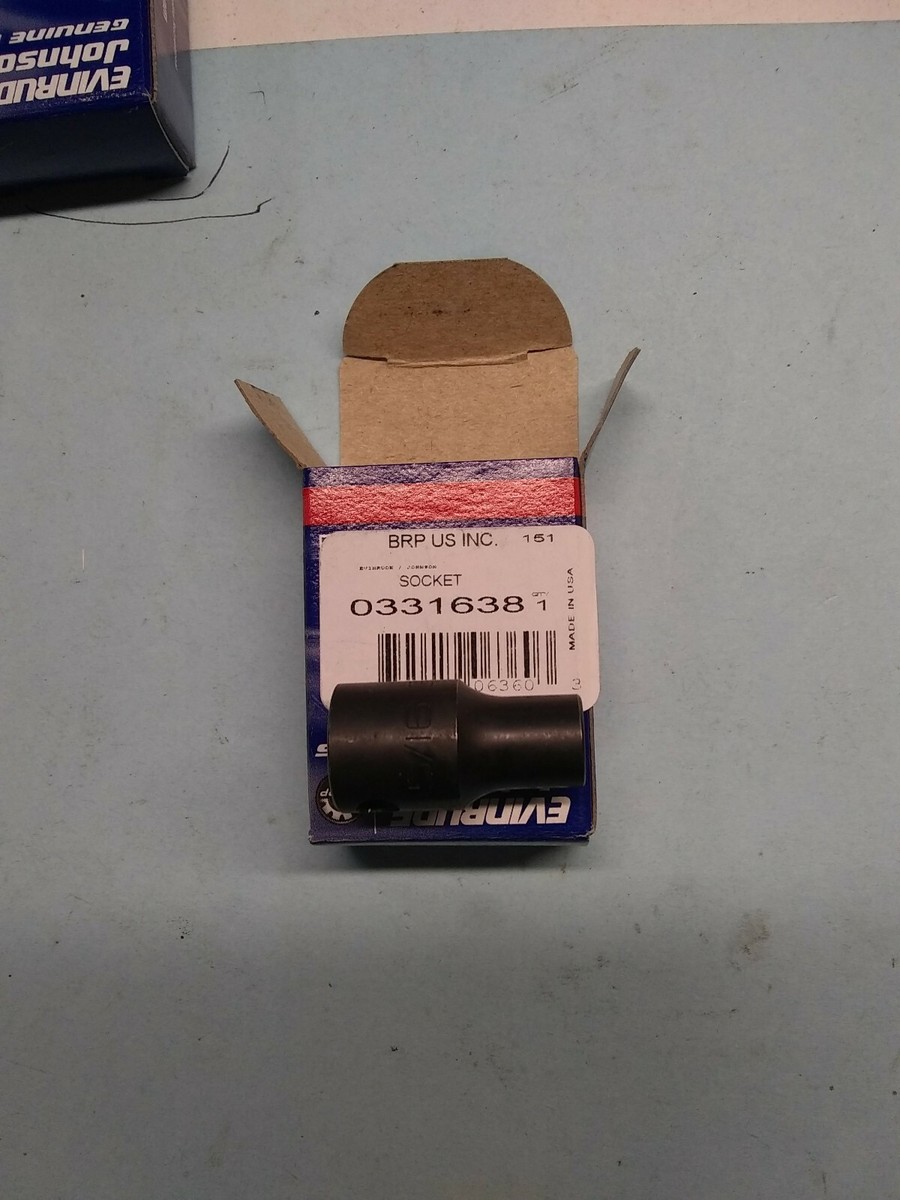 0331638 12 point rod bolt socket BRP, OMC, Johnson, Evinrude