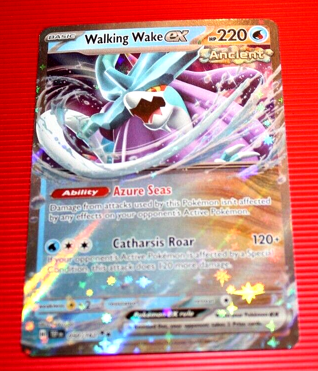 Walking Wake EX HP220 2024 Collectible *Ancient* Card No. 050/162