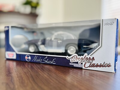 Motor Max Design Chevrolet Corvette Mako Shark XP-755 Blue 1:18 | eBay