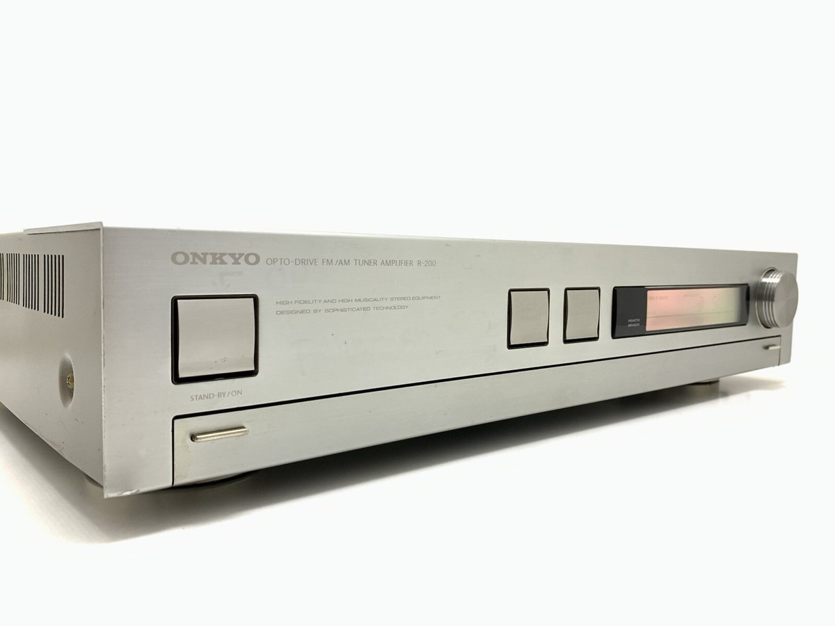 【良品】ONKYO Liverpool R-200A チューナーアンプ R-200A｜ONKYO オンキョー Liverpool チューナーアンプ｜中古品