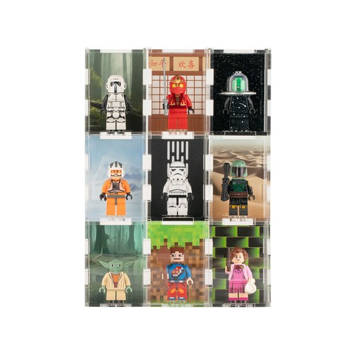 Vetrina nera per minifigure LEGO - Foto 2 di 14