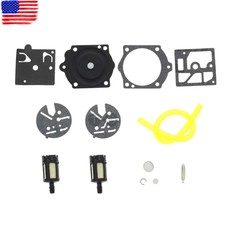 10pc Carburetor Carb Kit Fit Walbro K10-HDC Stihl 015 015AV 015L 15AVE Chainsaws