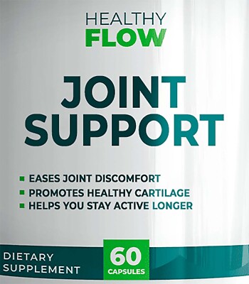 Healthy Flow Joint Support Dietary Supplement 60 Capsules Genuine Product
