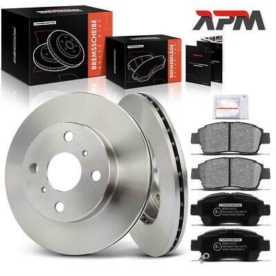 Bremsscheiben Bremsbeläge Belüftet Vorne Ø235 für Toyota Yaris P1 NCP1 1.0-1.4L