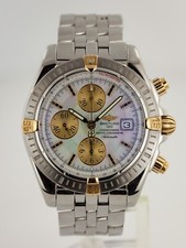Breitling Chronomat Evolution 44 Ref B13356 Men’s Stainless Steel & 18K Gold MOP 2
