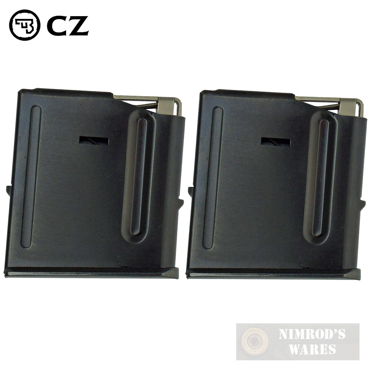CZ 527 .204 Ruger 5-Round MAGAZINE 2-PACK Steel 13007 FAST SHIP | eBay