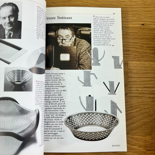 Alberto Alessi, La fabbrica dei sogni. (Enzo Mari sottsass Mendini, Electa 2001) - Foto 10 di 17
