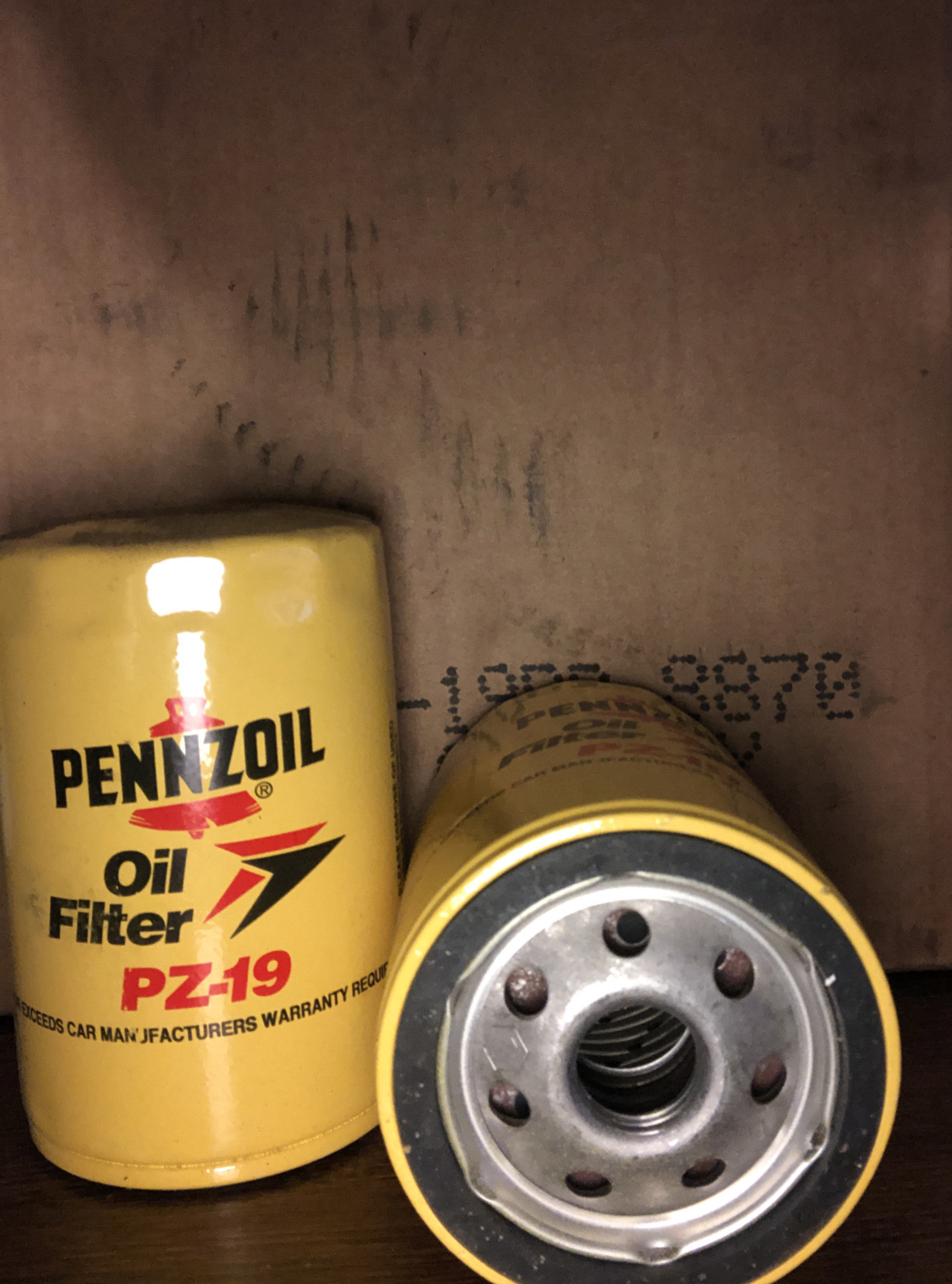 PENNZOIL PZ19 cross reference oil filters