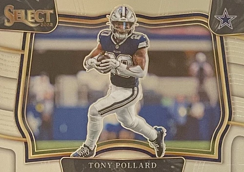 2022 Panini Select Tony Pollard #438