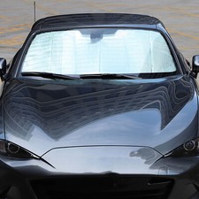 Custom Fit For 2016-23 Mazda Mx-5 Miata Windshield Sun Shade Interior Protection