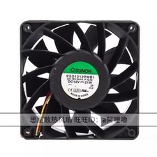SUNON PSD1212PMB1 DC12V 21W 12CM 3-Wire Silent Cooling Fan