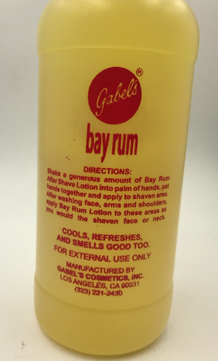 GABEL'S BAY RUM AFTER SHAVE A BRISK, REFRESHING AFTER SHAVE 16 FL