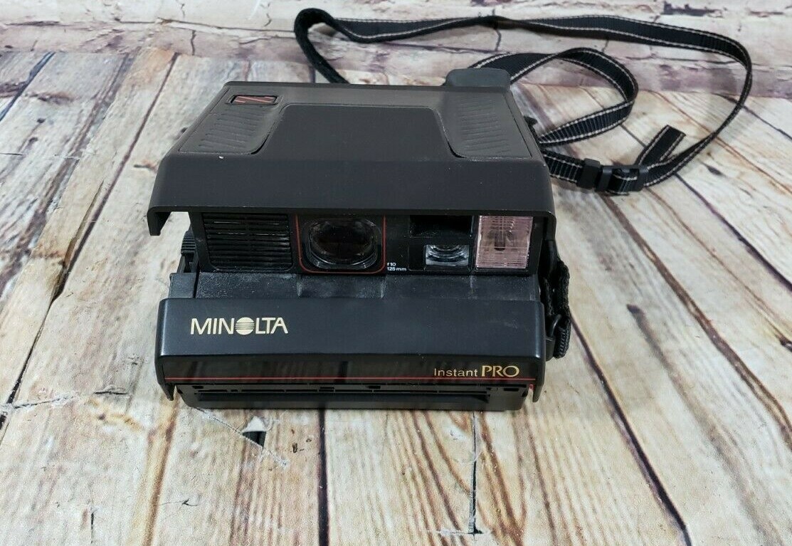 MINOLTA INSTANT PRO CAMERA RARE VTG As-IS Parts Repair Untested