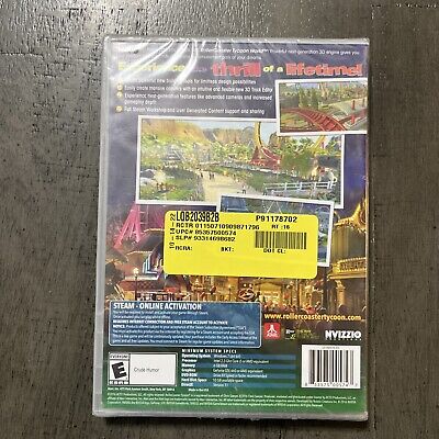 RollerCoaster Tycoon World, Atari, PC, 853575005747 