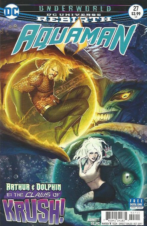 AQUAMAN (2016) #27 - DC Universe Rebirth - Back Issue