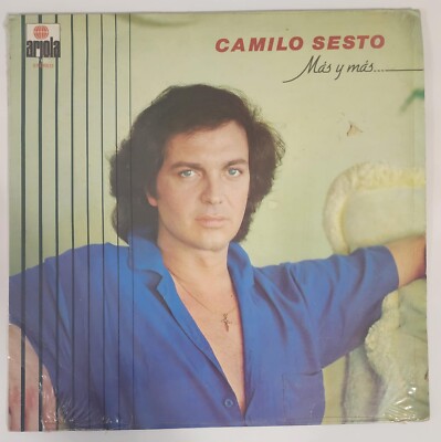 Camilo Sesto Mas Y Mas Lp Vinyl  1981 Latin Pop Ariola Venezuela