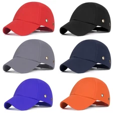 Safety Bump Cap Adjustable Protective Head  Lightweight Cap Hat Safety Bump Cap