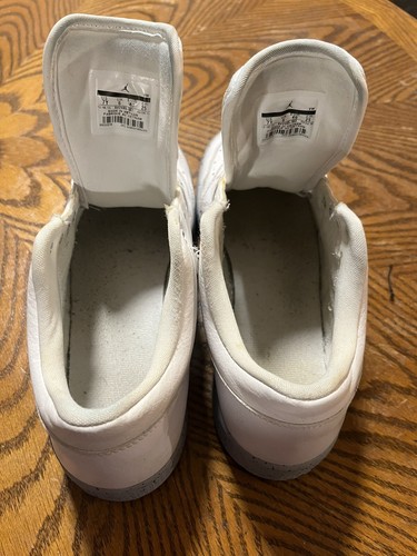 Nike Boys Air Jordan Flight 842485-102 White Basketball Shoes Sneakers Size 7Y - Picture 8 of 10