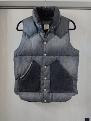 あいす Rocky Mountain × HYSTERIC GRAMOUR HYSTERIC GLAMOUR Rocky Mountain Collaboration Down Vest Men