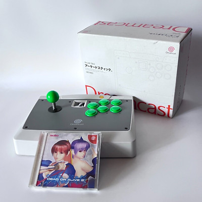 SEGA ドリームキャスト スティック コントローラー HKT-7300 DC Dreamcast HKT-7300 ARCADE STICK Controller Sega Official