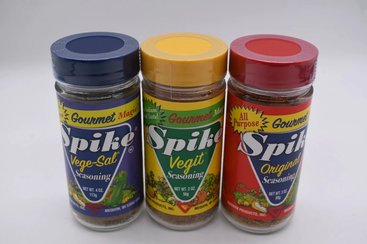 Modern Products Spike Seasoning Gaylord Hauser 3 oz Salt Seasoning (Pack of  3)