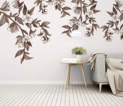 3D Growing Flower A28 Wallpaper Wall Mural Removable Self-adhesive Sticker Zoe