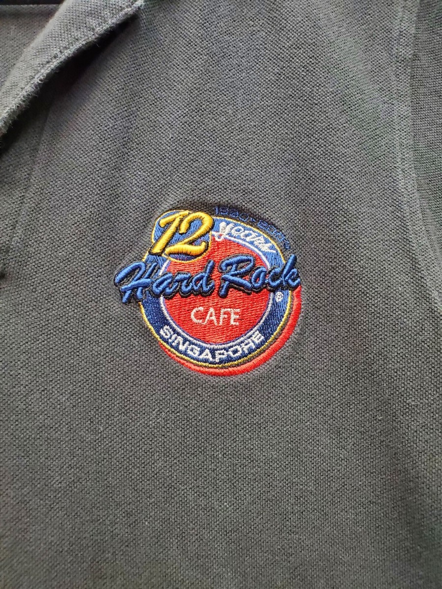 Hard Rock Cafe Singapore　ゴルフウェア　メンズ　中古品 Hard Rock Cafe Singapore ゴルフウェア メンズ 中古品 - メルカリ