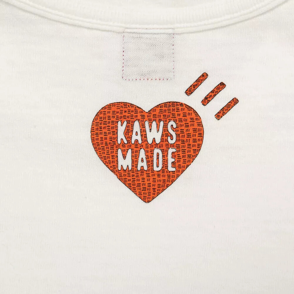 HUMAN MADE x KAWS Kaws Made Graphic T-Shirt #1 Black White 2colors