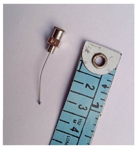 Oral gavage Steel Reusable Needle Curved Straight-Good for Mice & Birds-4 pcs - Picture 5 of 6