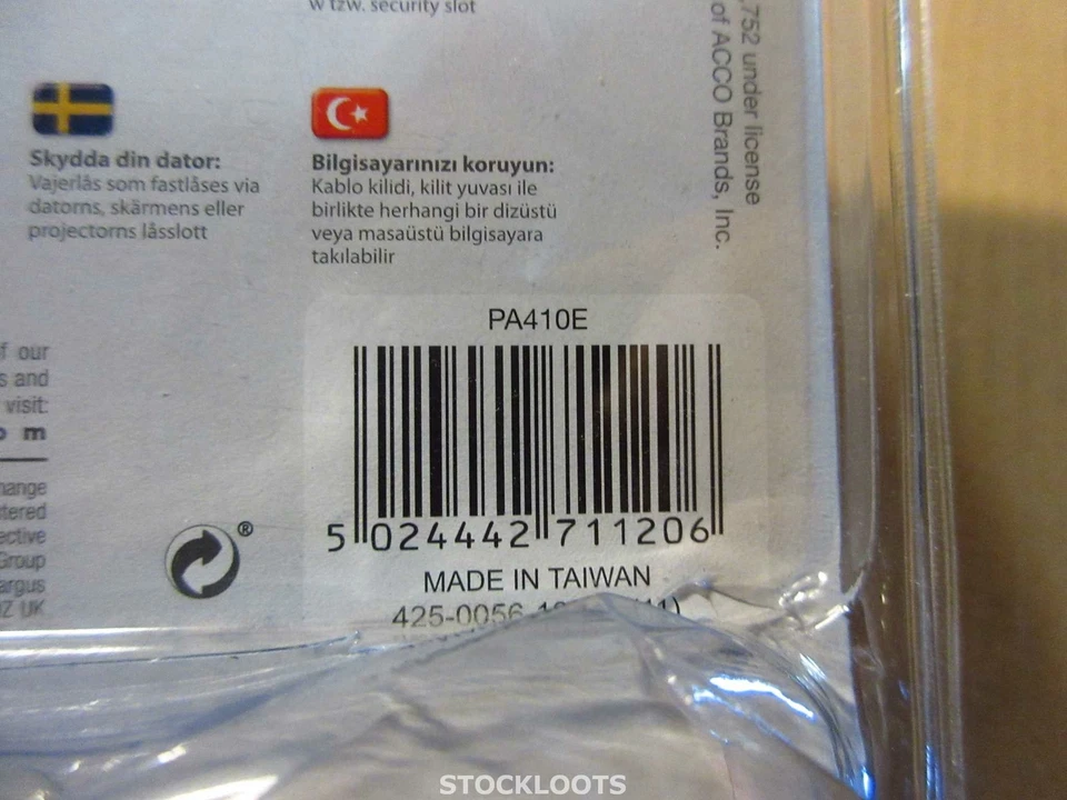 Targus DEFCON T-Lock PA410E - 2M Combination Cable Lock for Laptop Computer - Bild 3 von 3