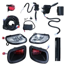 FREEDOM LED Deluxe Street Legal Light Kit For EZGO TXT 2014+